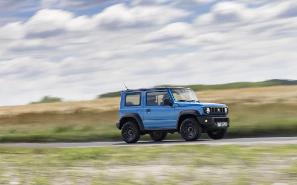  Blue 2021 Suzuki Jimny Commercial