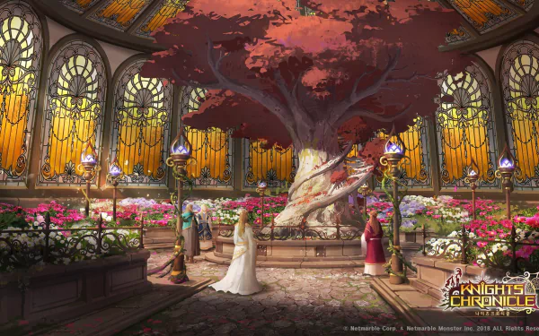 video game Knights Chronicle HD Desktop Wallpaper | Background Image