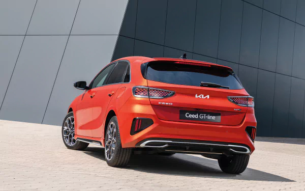  Orange 2021 Kia Ceed GT-Line