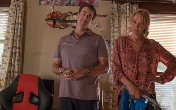 Rob Riggle Uma Thurman movie The War with Grandpa HD Desktop Wallpaper | Background Image
