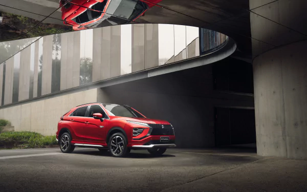  Red 2021 Mitsubishi Eclipse Cross PHEV