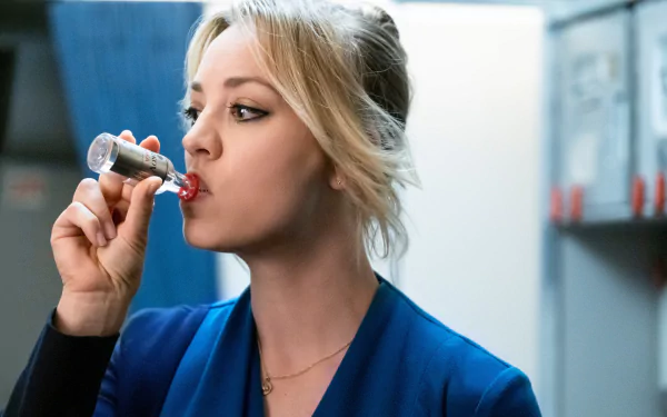 Kaley Cuoco TV Show The Flight Attendant HD Desktop Wallpaper | Background Image