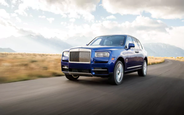 SUV vehicle Rolls-Royce Cullinan HD Desktop Wallpaper | Background Image