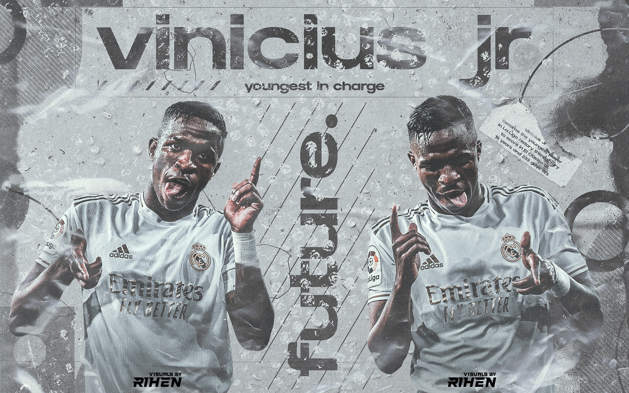 Download Real Madrid C.F. Vinícius Júnior Sports 4k Ultra HD Wallpaper