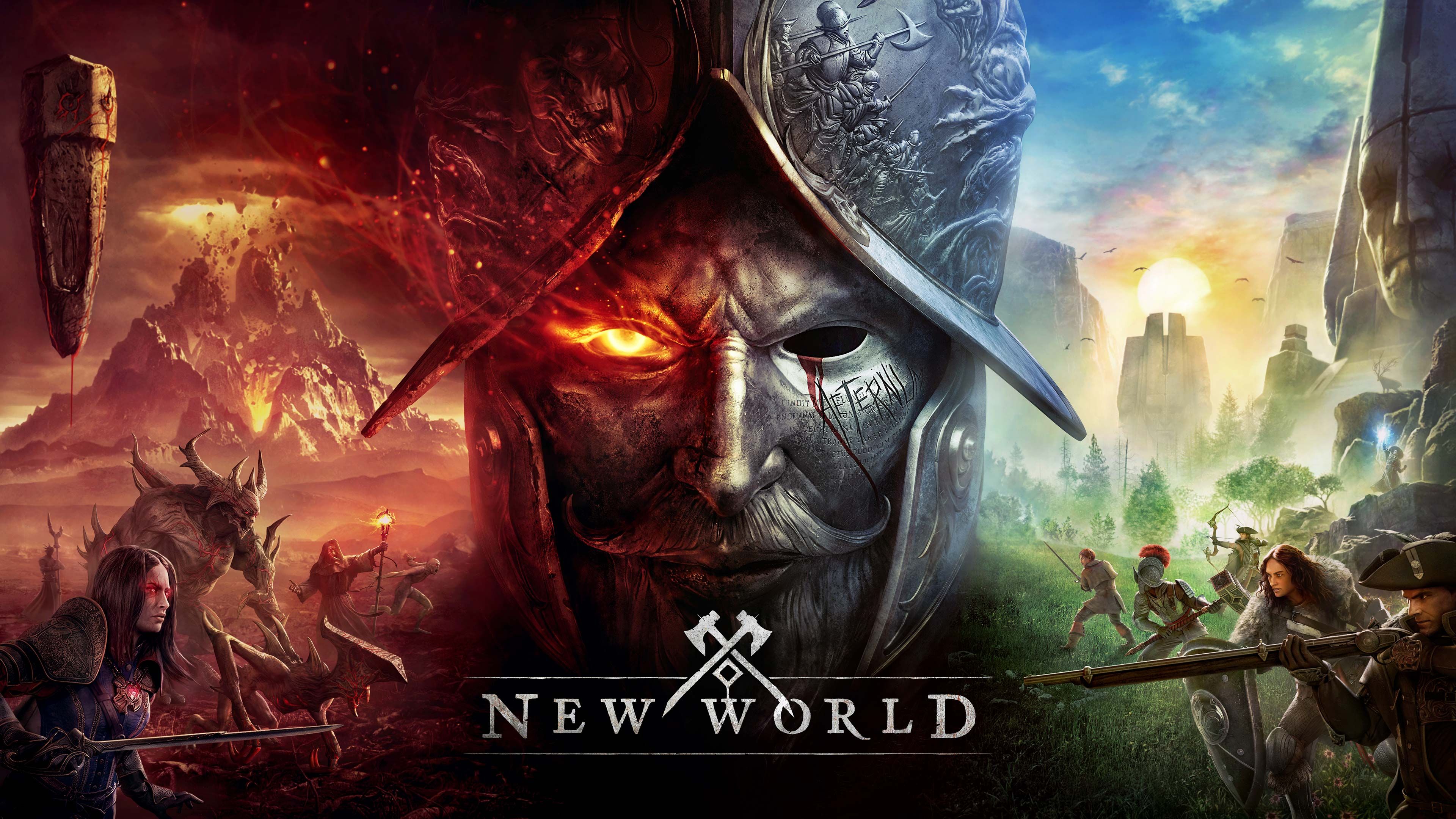 Download Video Game New World 4k Ultra HD Wallpaper