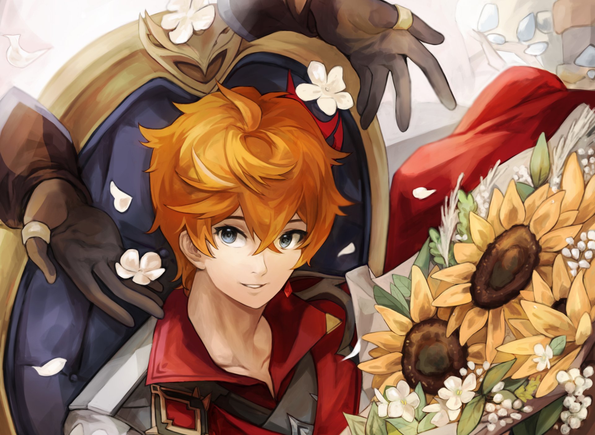 Download Tartaglia Childe (Genshin Impact) Video Game Genshin Impact HD Wallpaper by nachtimmel