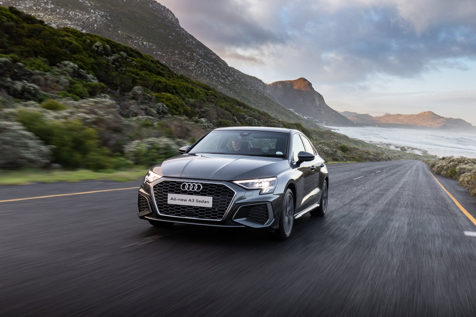 Download Vehicle Audi A3 Sedan 4k Ultra HD Wallpaper