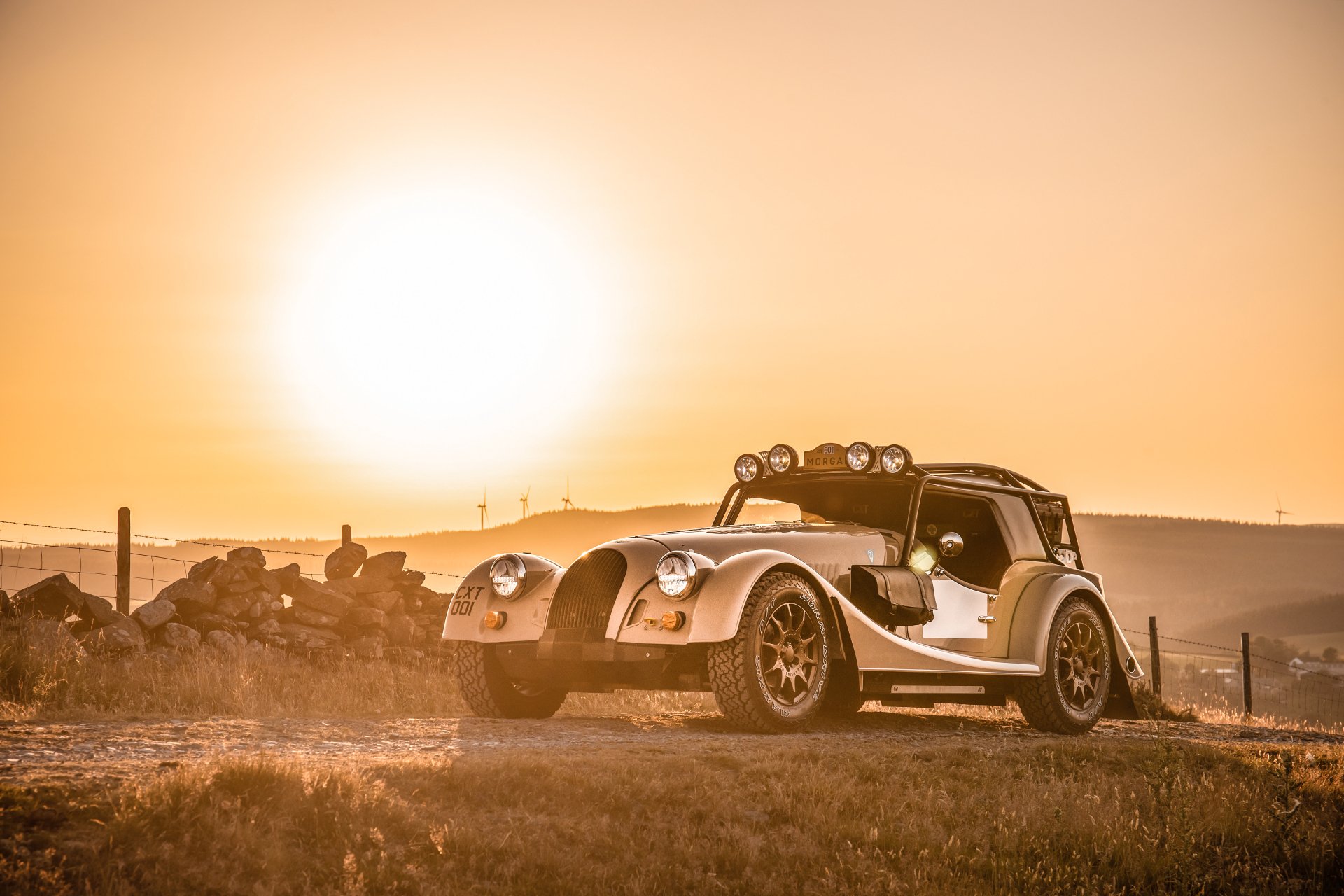 Download Vehicle Morgan Plus 4 CX-T 4k Ultra HD Wallpaper