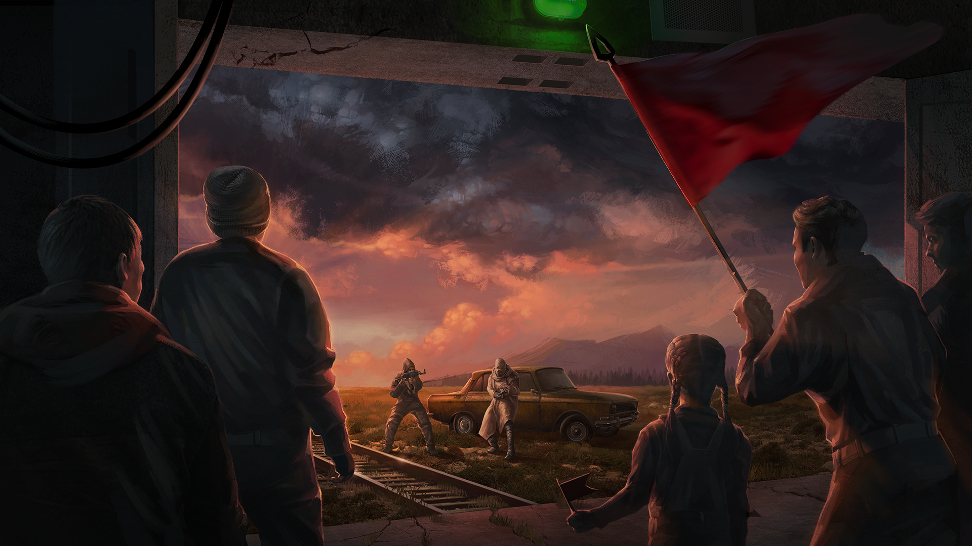 Download Soviet Union Soviet Post Apocalyptic Video Game ATOM RPG HD  Wallpaper