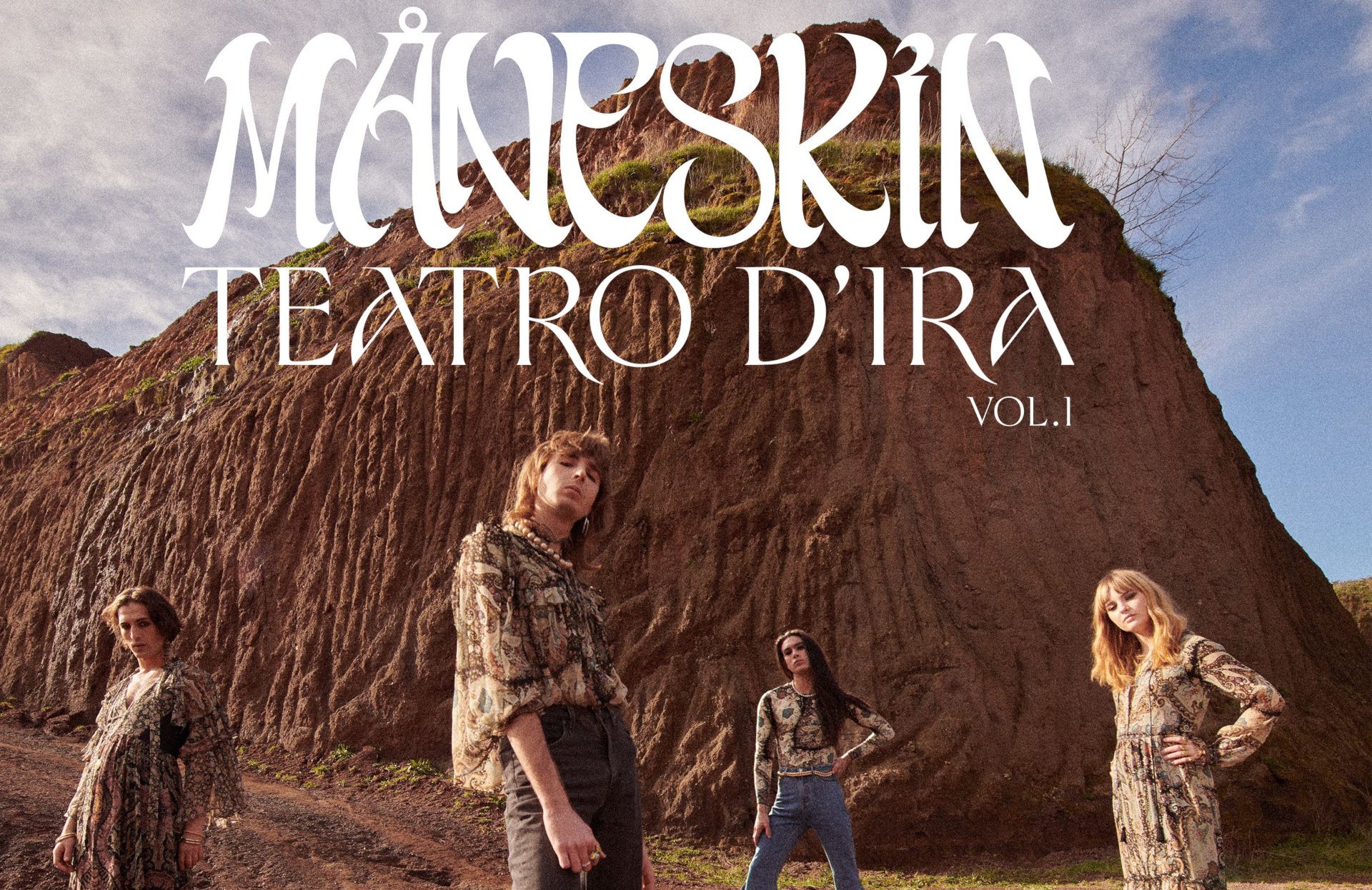 Måneskin Teatro D'ira Vol. 1 レコード Måneskin – Teatro D'Ira - Vol.I – Vinyl (Light Orange