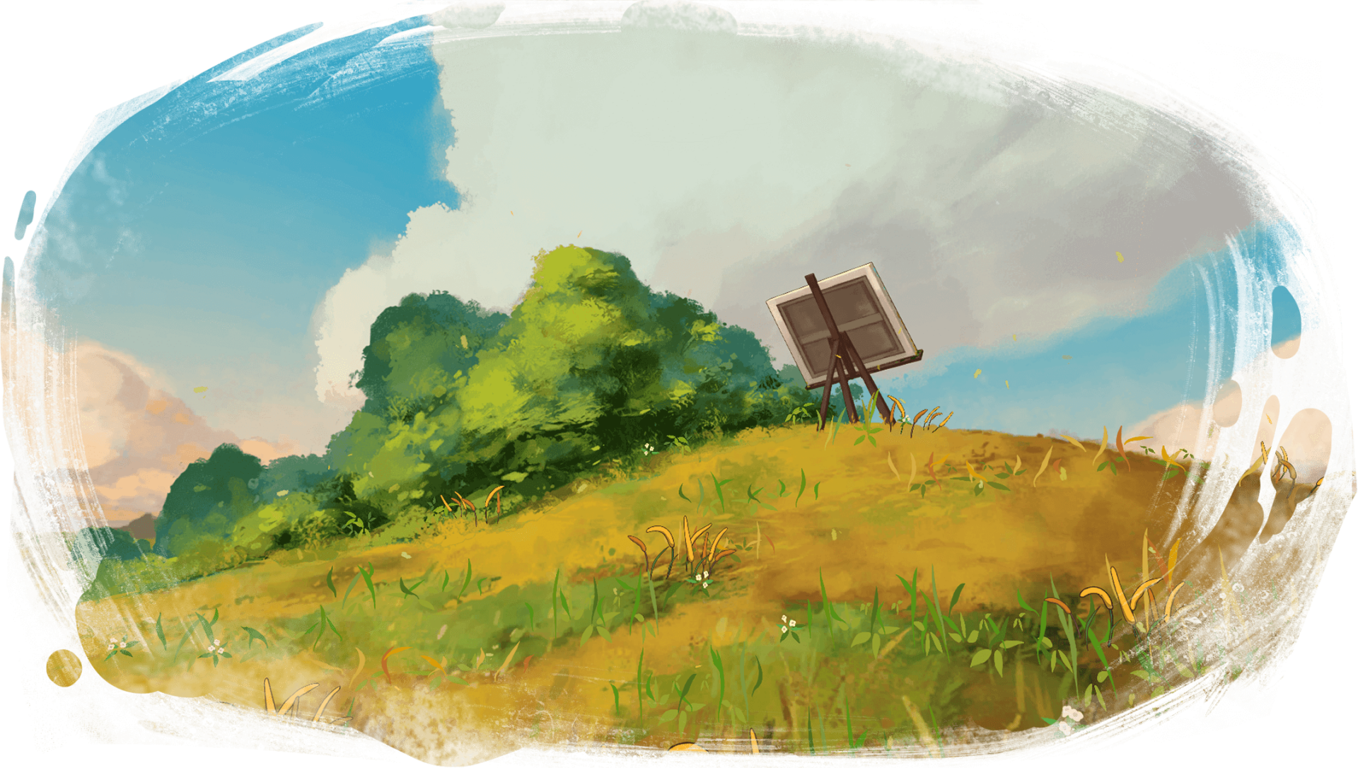 Download Video Game Behind The Frame HD Wallpaper