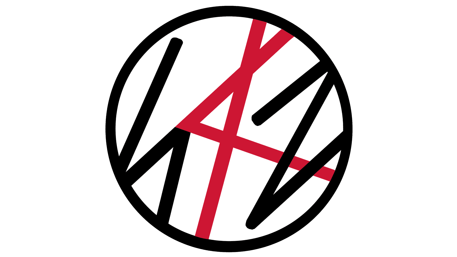 Stray Kids logo in black and red lines within a circle, designed as a 4K Ultra HD K-pop music desktop wallpaper background.