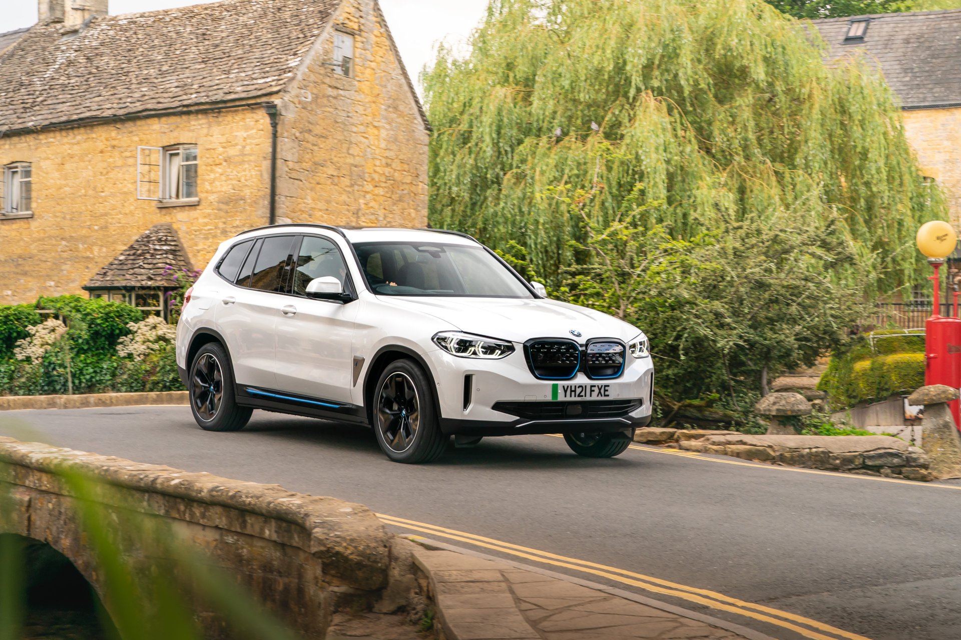 Download Electric Car SUV Vehicle BMW IX3 4k Ultra HD Wallpaper