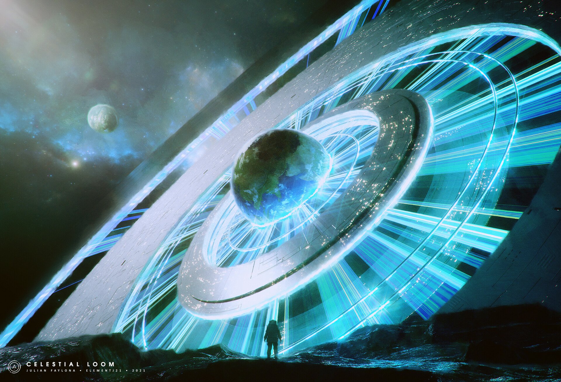 Download Sci Fi Structure HD Wallpaper by Julian Faylona