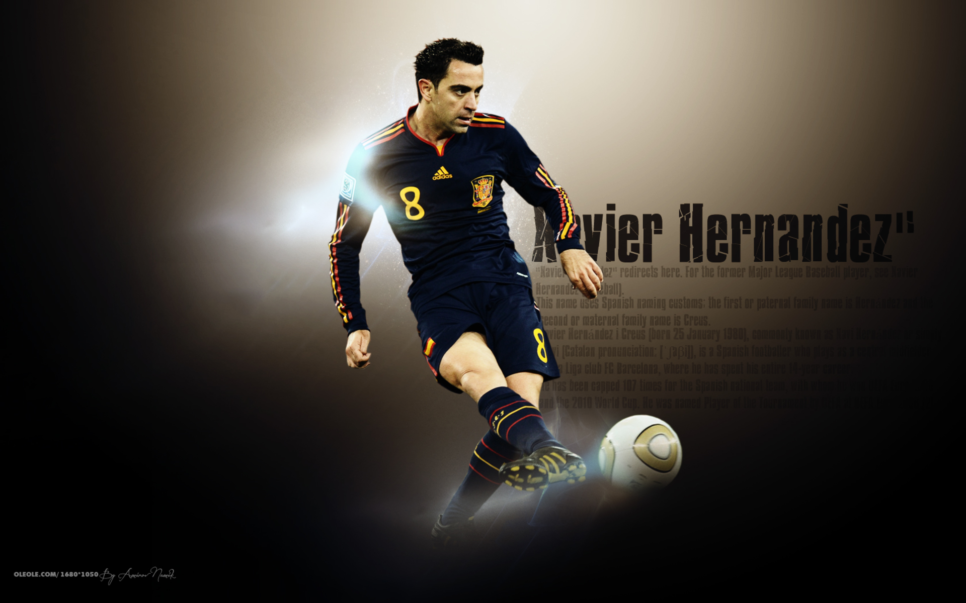 Xavi HD Wallpaper by Namik Amirov