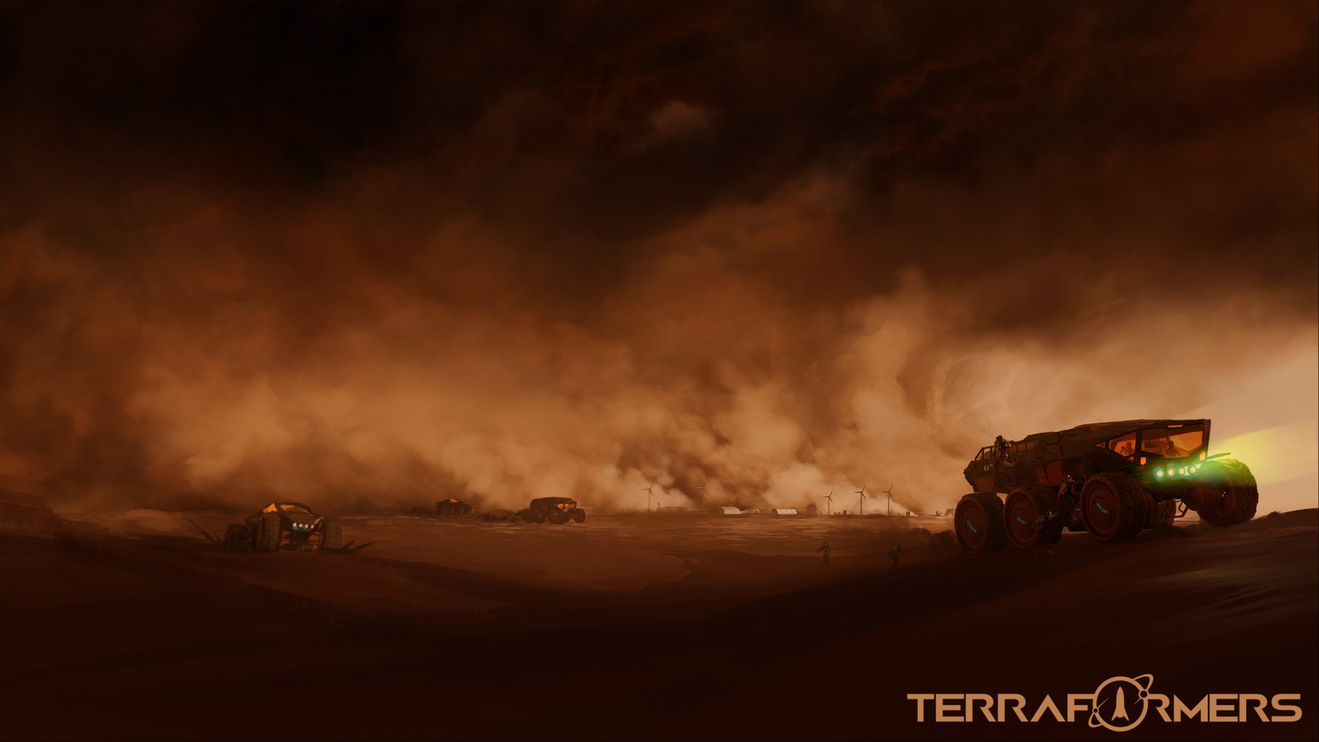 Download Video Game Terraformers HD Wallpaper