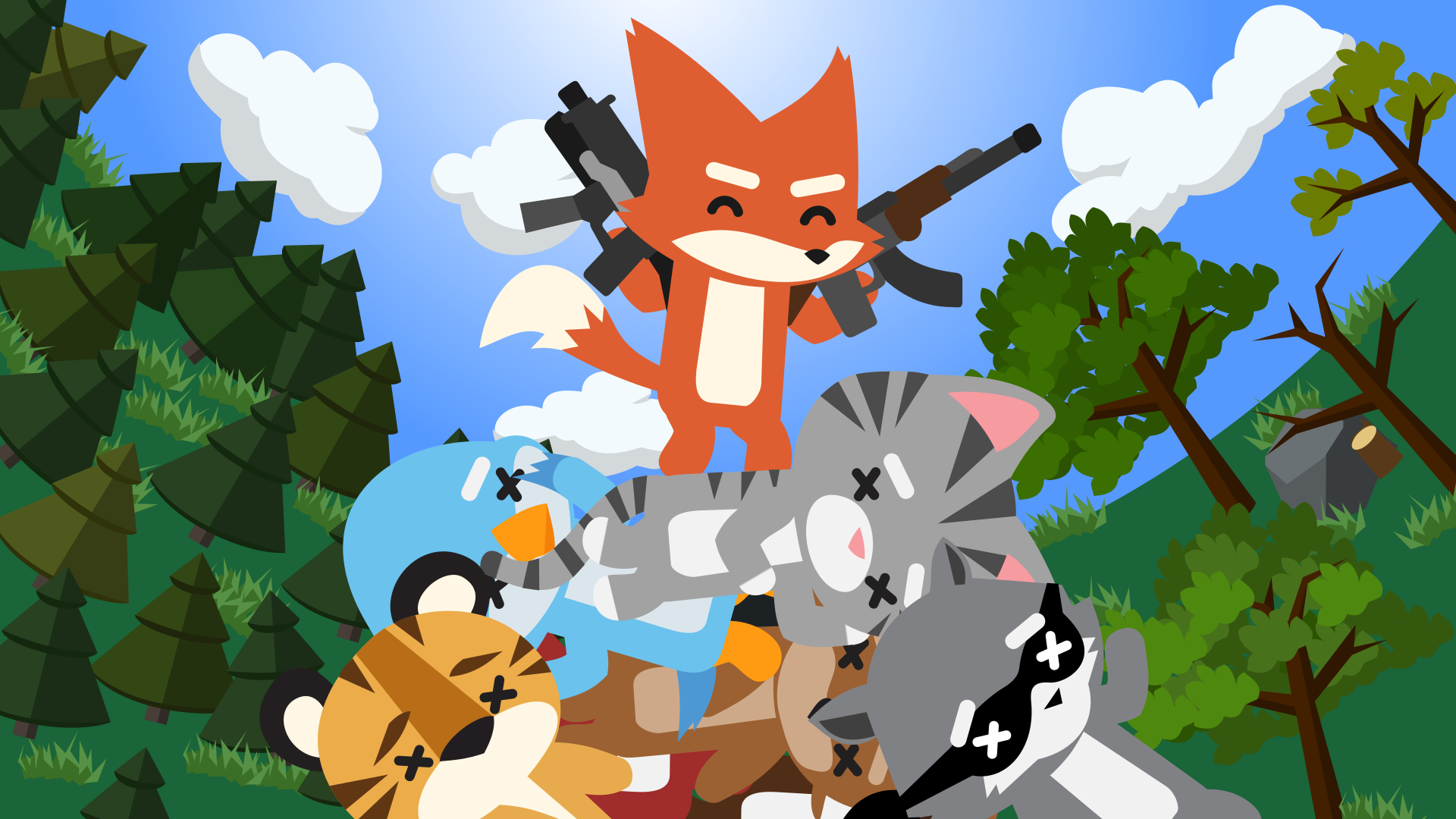 Download Video Game Super Animal Royale HD Wallpaper