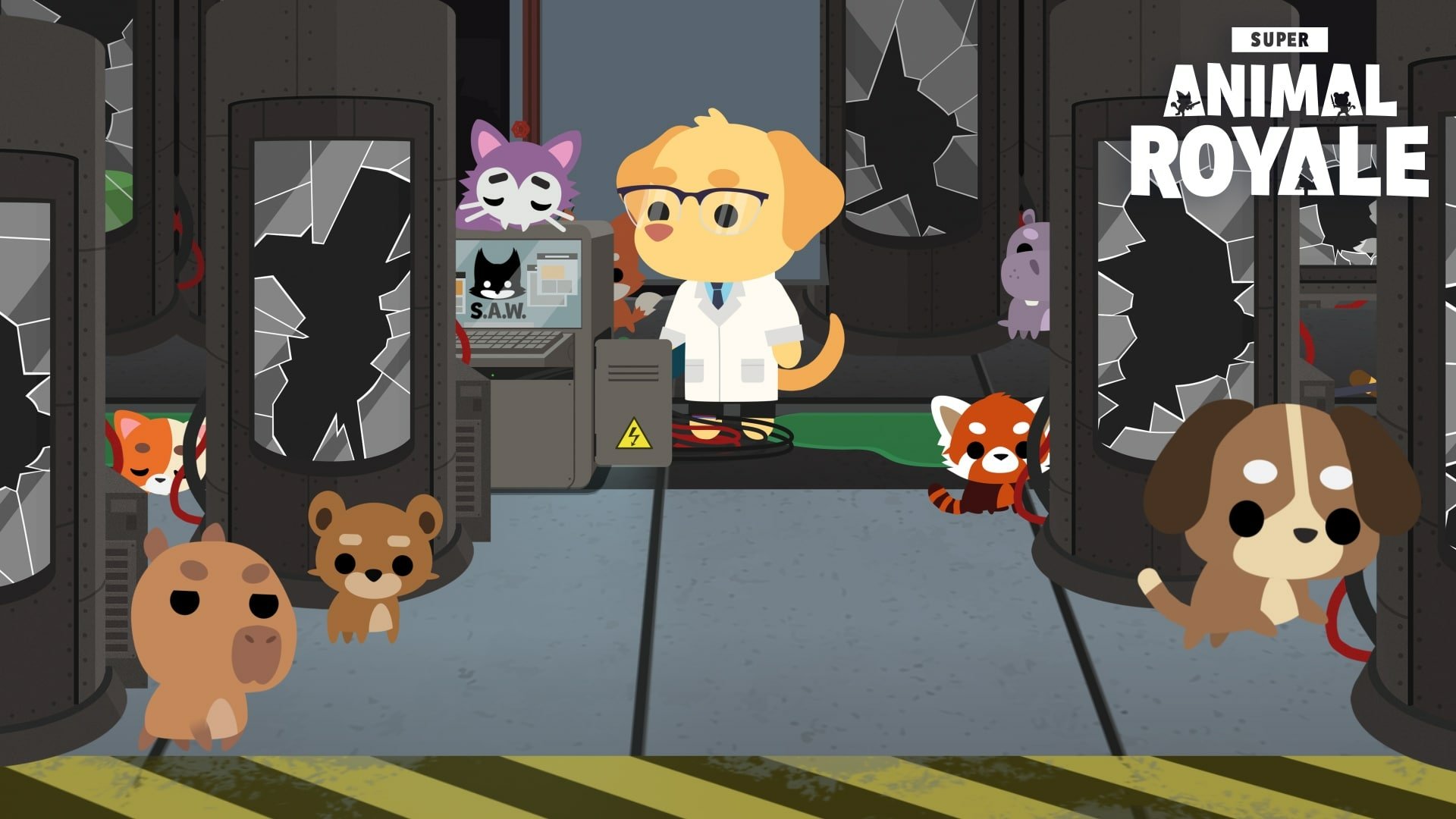 Download Video Game Super Animal Royale HD Wallpaper