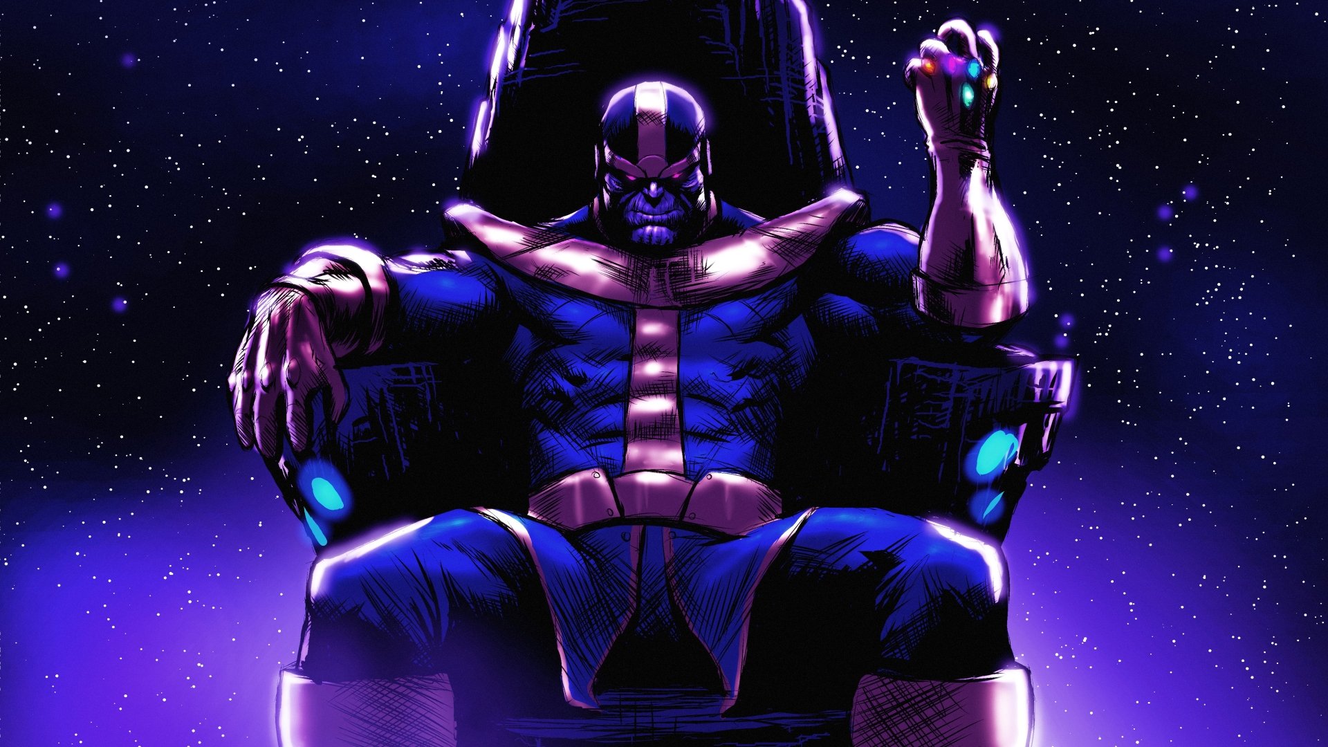 Download Infinity Gauntlet Comic Thanos 4k Ultra HD Wallpaper By