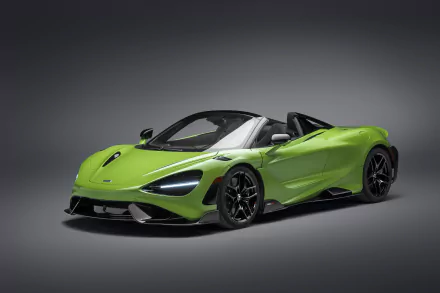 supercar McLaren 765LT vehicle McLaren 765LT Spider HD Desktop Wallpaper | Background Image
