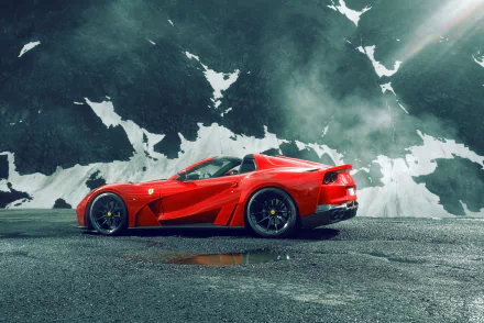  Red 2021 Novitec Ferrari 812 GTS N-Largo