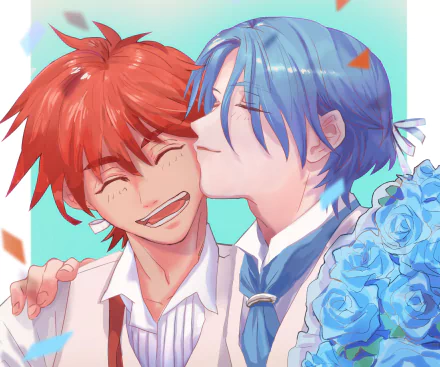 Reki Kyan Langa Hasegawa Anime SK8 the Infinity HD Desktop Wallpaper | Background Image