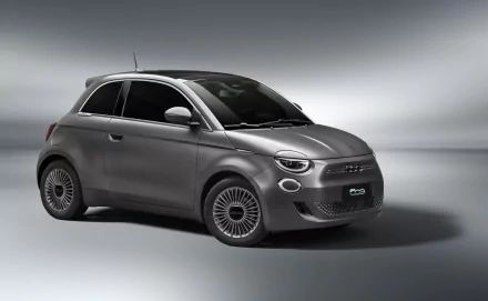  Grey Fiat 500 (332)