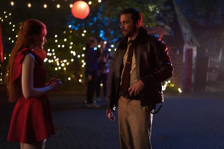 F. P. Jones Skeet Ulrich Cheryl Blossom Madelaine Petsch TV Show Riverdale HD Desktop Wallpaper | Background Image