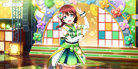 Emma Verde Anime Love Live! HD Desktop Wallpaper | Background Image