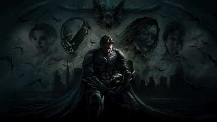  The Dark Knight Trilogy / Artwork by Leo Li