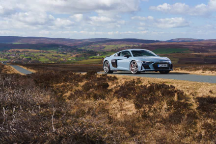 Audi R8 vehicle Audi R8 V10 HD Desktop Wallpaper | Background Image
