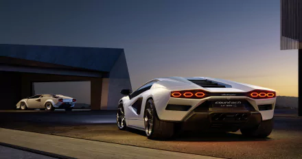vehicle Lamborghini Countach LPI 800-4 HD Desktop Wallpaper | Background Image