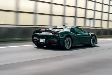  Green Ferrari SF90 Stradale Assetto Fiorano (F173)