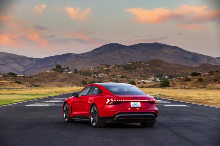  2022 Red Audi RS e-tron GT