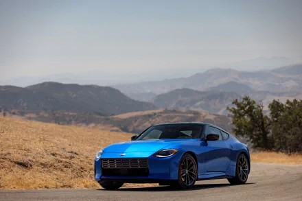 2023 Blue Nissan Z Performance