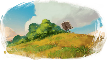 video game Behind The Frame HD Desktop Wallpaper | Background Image