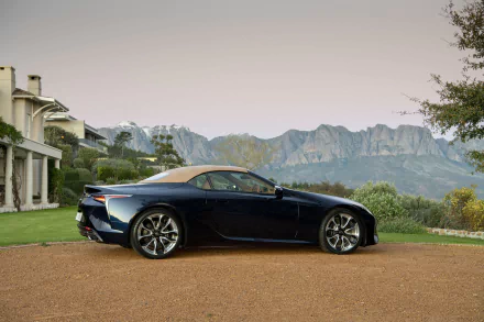 cabriolet vehicle Lexus LC 500 HD Desktop Wallpaper | Background Image