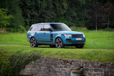  Blue Range Rover Autobiography &quot;Fifty&quot;