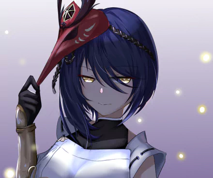 Kujou Sara video game Genshin Impact HD Desktop Wallpaper | Background Image