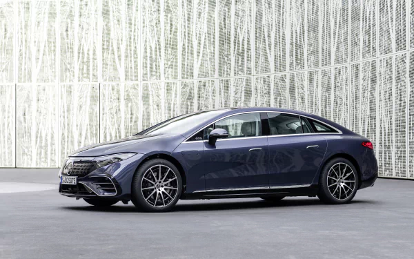  Blue 2021 Mercedes-Benz EQS 450+ AMG Line (V297)