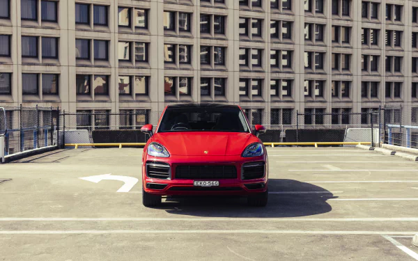  Red Porsche Cayenne GTS Coupé