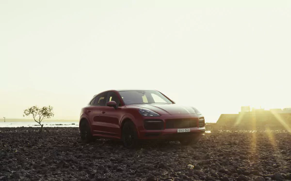  Red Porsche Cayenne GTS Coupé