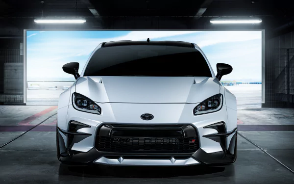  White Toyota GR 86 GR Parts Concept
