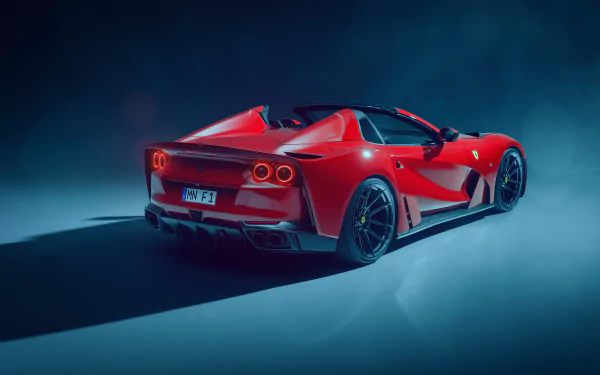 Red 2021 Novitec Ferrari 812 GTS N-Largo