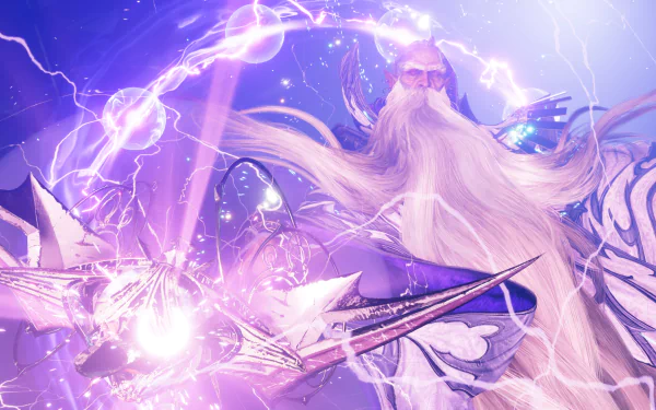 Ramuh (Final Fantasy) video game Final Fantasy VII Remake HD Desktop Wallpaper | Background Image