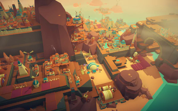 video game ISLANDERS HD Desktop Wallpaper | Background Image