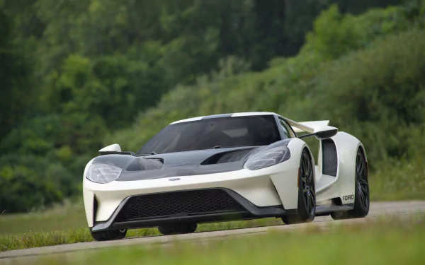  2022 White Ford GT "'64 Heritage Edition"