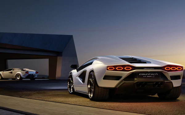 vehicle Lamborghini Countach LPI 800-4 HD Desktop Wallpaper | Background Image