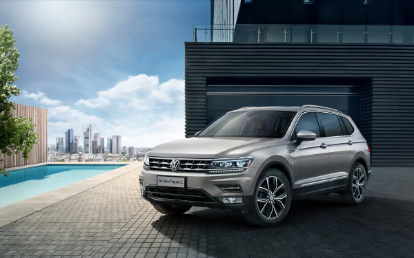 SUV vehicle Volkswagen Tiguan L HD Desktop Wallpaper | Background Image