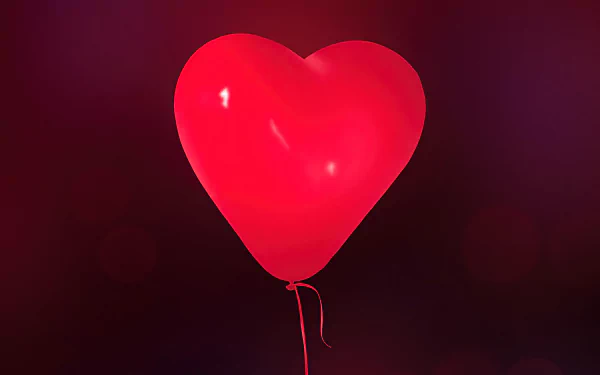 balloon artistic heart HD Desktop Wallpaper | Background Image